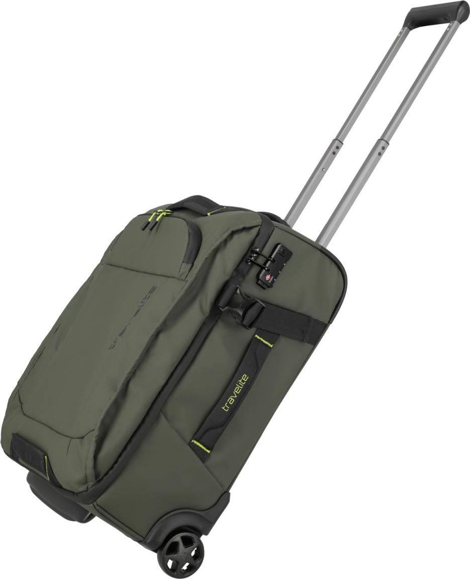 Travelite Briize Rollenreisetasche M/S Kofferset Khaki - Olivgrün