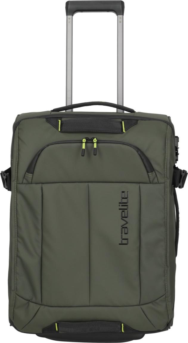 Travelite Briize Rollenreisetasche M/S Kofferset Khaki - Olivgrün