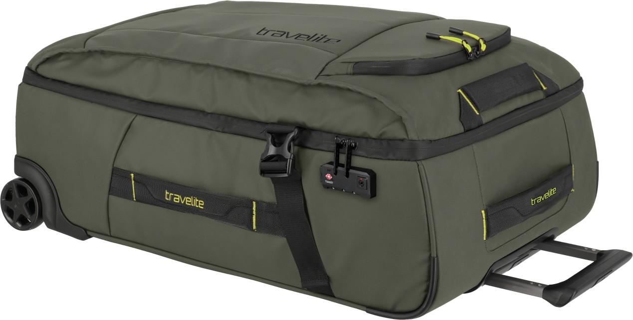 Travelite Briize Rollenreisetasche M/S Kofferset Khaki - Olivgrün