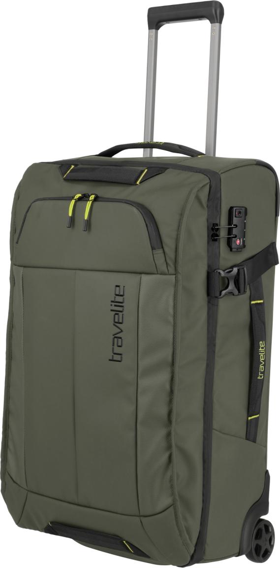 Travelite Briize Rollenreisetasche M/S Kofferset Khaki - Olivgrün