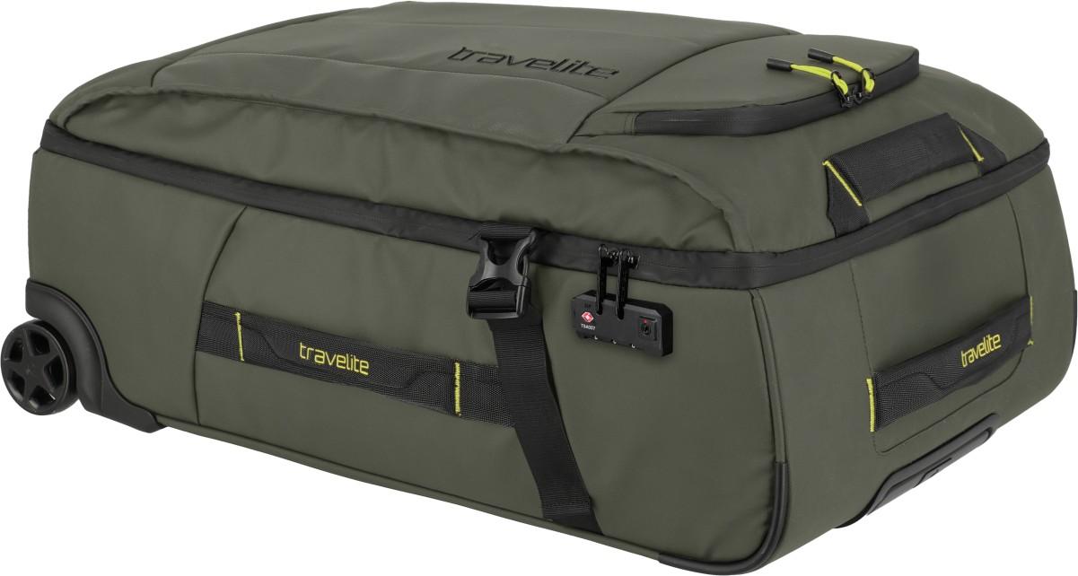 Travelite Briize Rollenreisetasche M/S Kofferset Khaki - Olivgrün