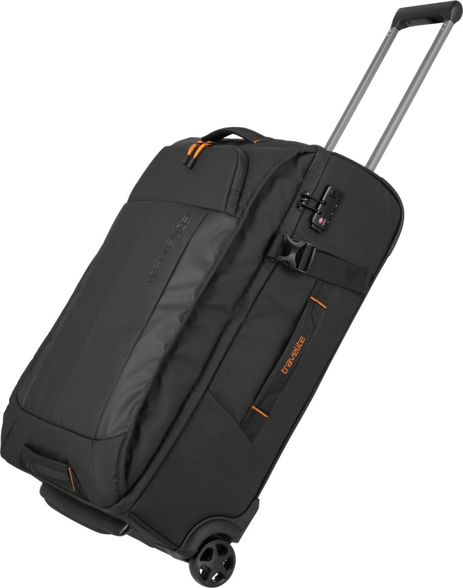 Travelite Briize Rollenreisetasche M/S Kofferset Schwarz
