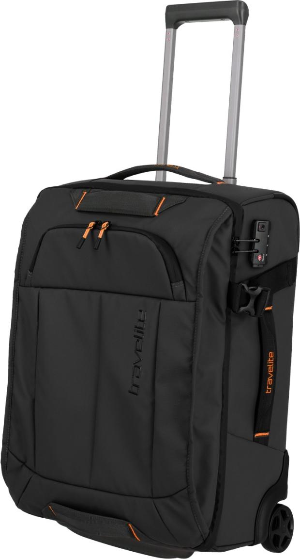 Travelite Briize Rollenreisetasche M/S Kofferset Schwarz