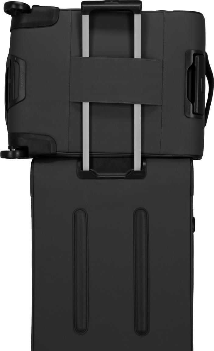 Travelite Briize Rollenreisetasche M/S Kofferset Schwarz