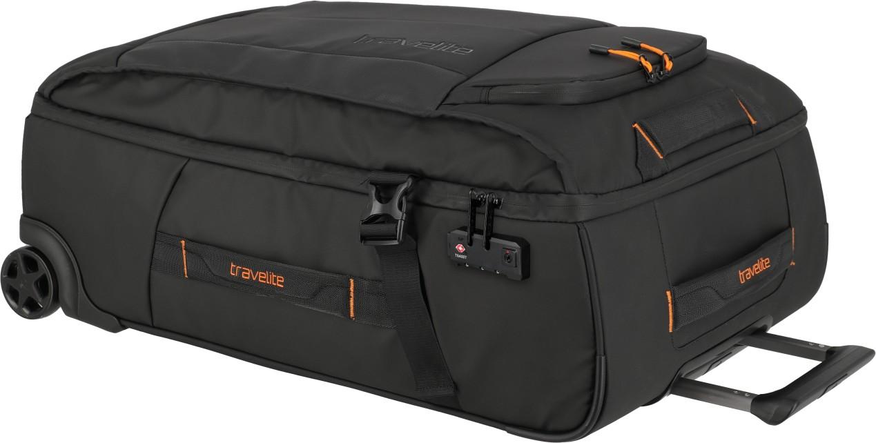 Travelite Briize Rollenreisetasche M/S Kofferset Schwarz