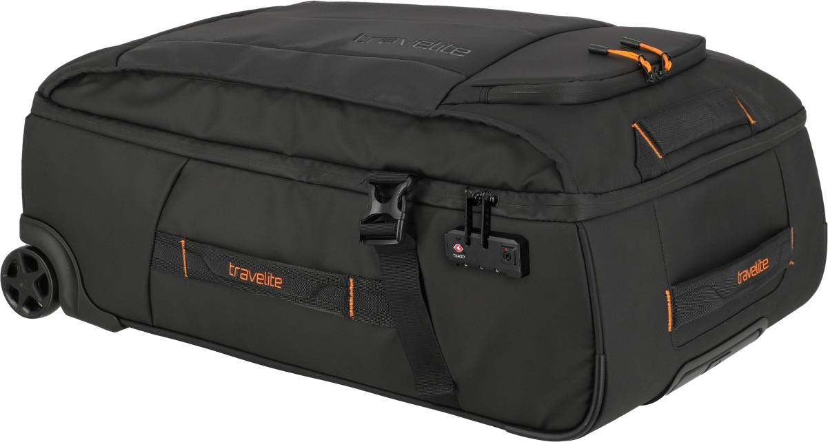 Travelite Briize Rollenreisetasche M/S Kofferset Schwarz