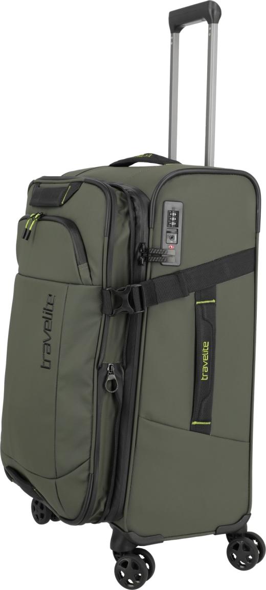 Travelite Briize Trolley L/M/S Kofferset Khaki - Olivgrün