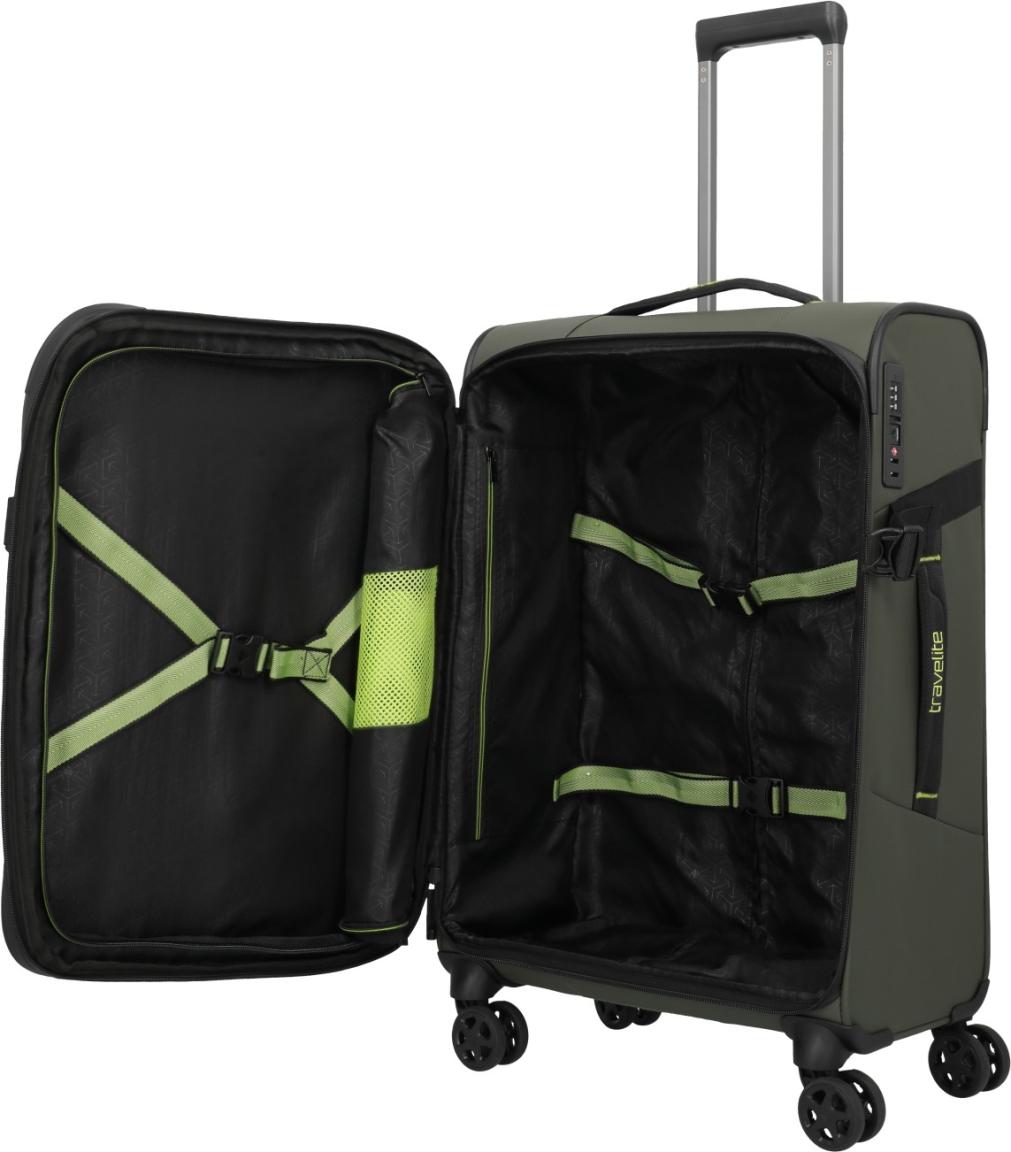 Travelite Briize Trolley L/M/S Kofferset Khaki - Olivgrün