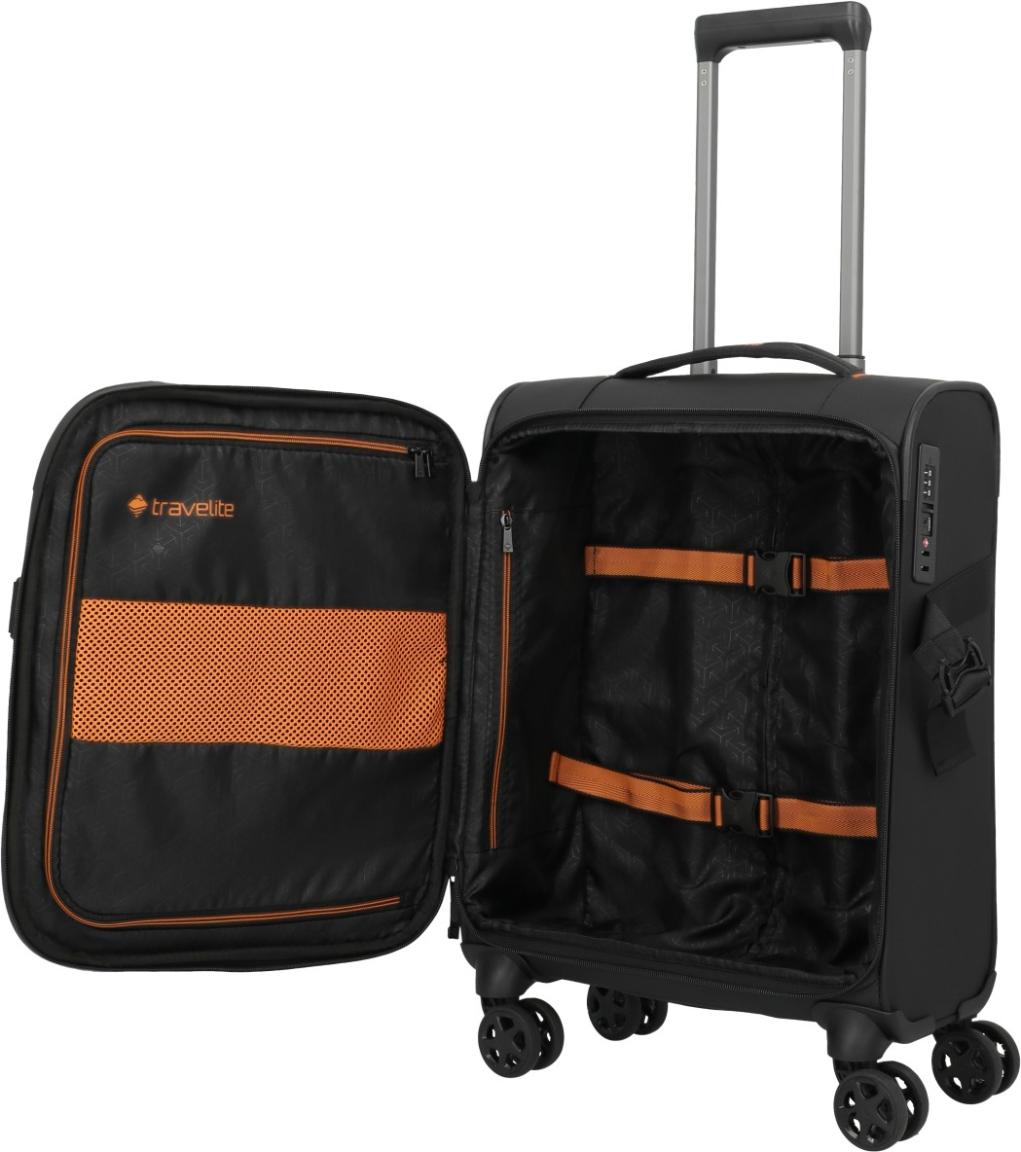 Travelite Briize Trolley L/M/S Kofferset Schwarz