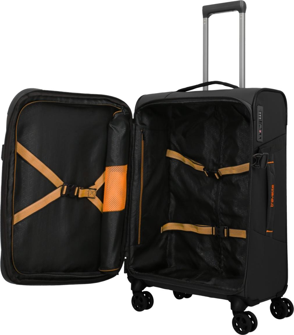 Travelite Briize Trolley L/M/S Kofferset Schwarz