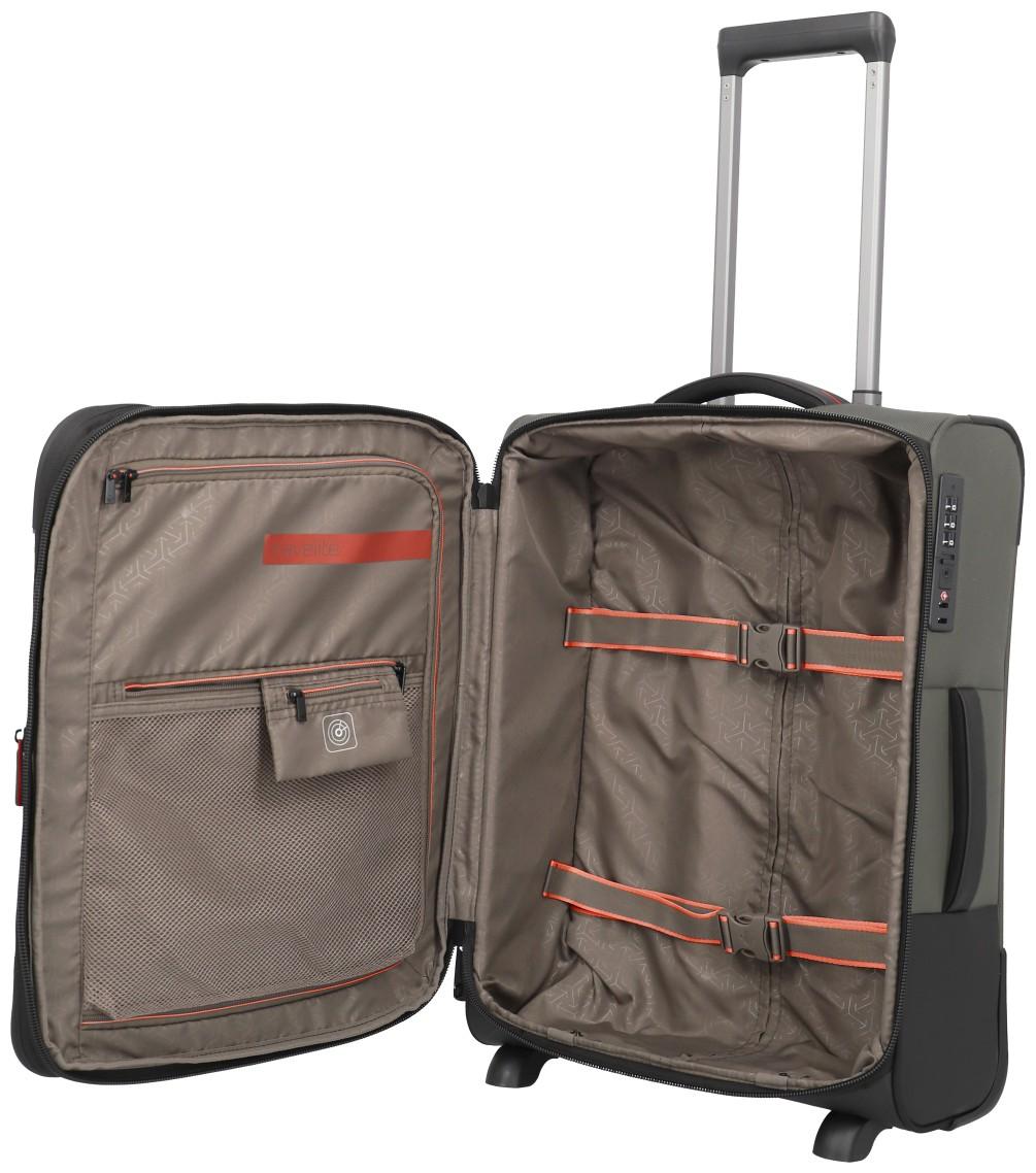 Travelite Crosslite 2w Trolley S 54cm Olive Handgepäckkoffer