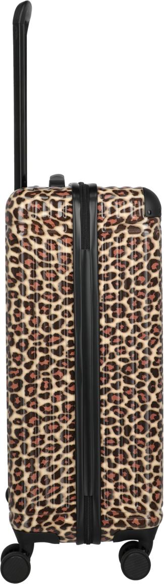 Travelite Cruise Trolley L/M/S Kofferset Hartschale Leopard - Braun