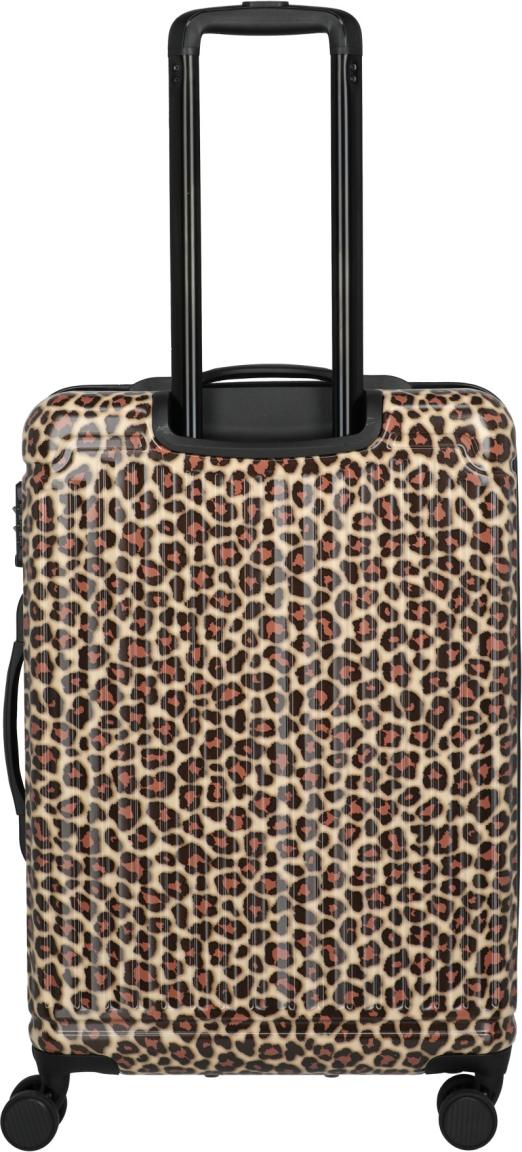 Travelite Cruise Trolley L/M/S Kofferset Hartschale Leopard - Braun