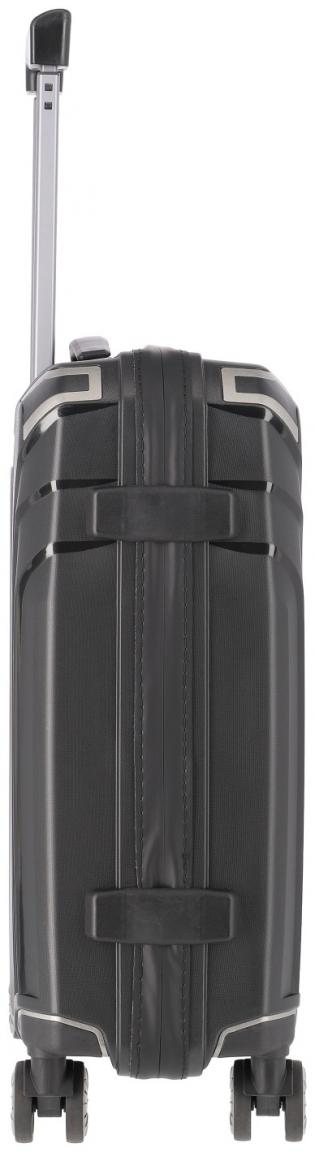 Travelite Elvaa Kabinenkoffer 4w Trolley S 55cm schwarz Hartschale