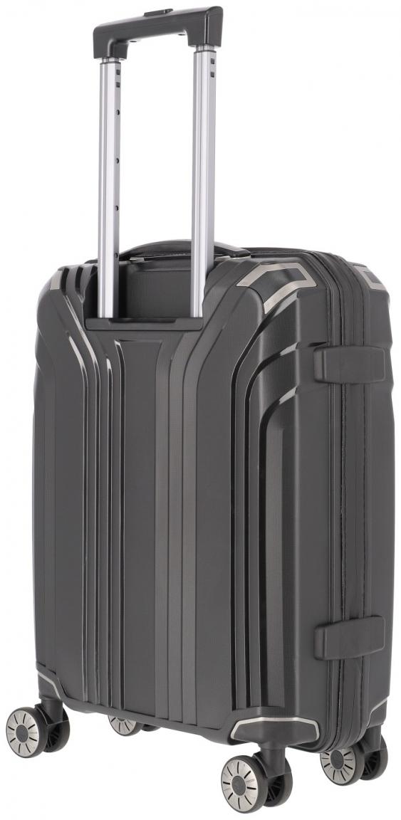 Travelite Elvaa Kabinenkoffer 4w Trolley S 55cm schwarz Hartschale