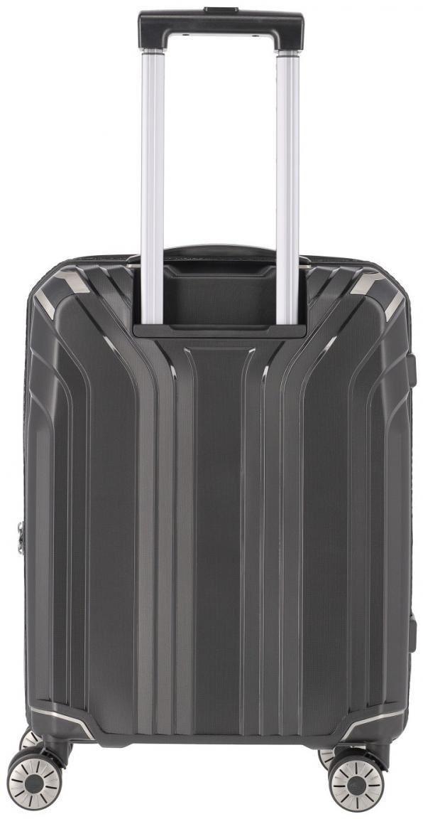 Travelite Elvaa Kabinenkoffer 4w Trolley S 55cm schwarz Hartschale