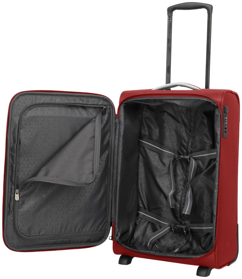 Travelite Handgepäcktrolley rot Jetpack Slim 2 Rad Cabin 55cm