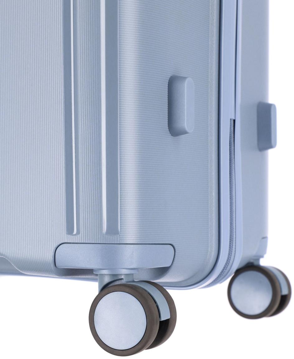 Travelite Kabinenkoffer Vaka S blaugrau Hartschale