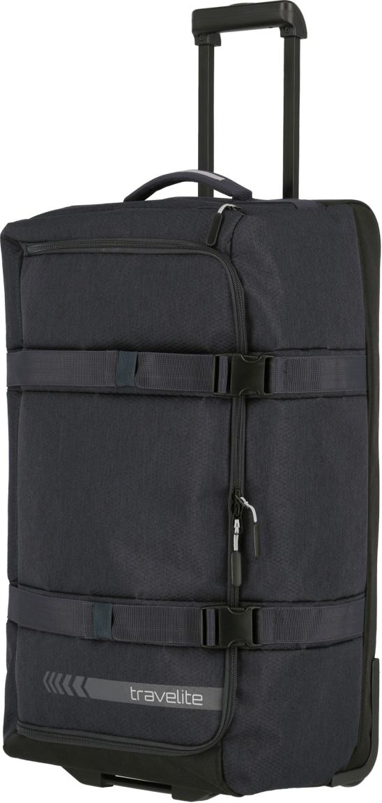 Travelite Kick Off Rollenreisetasche L 68cm Anthracite dunkelgrau