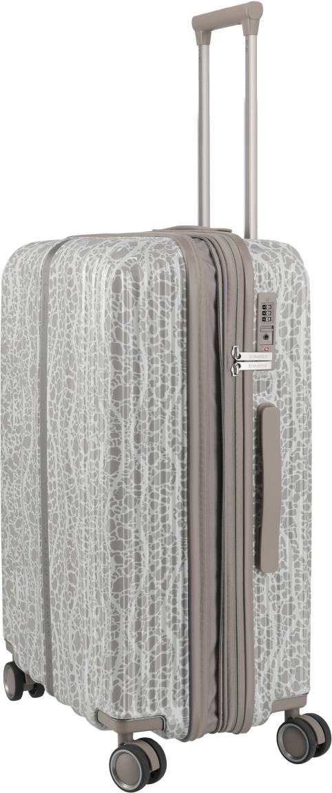 Travelite Lascana Edition Trolley Hartschalenkoffer Champagne - Grau