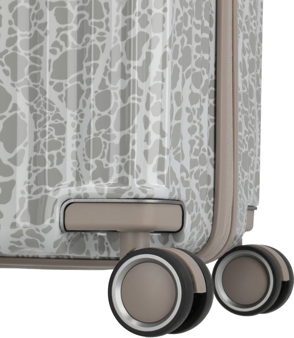 Travelite Lascana Edition Trolley Hartschalenkoffer Champagne - Grau