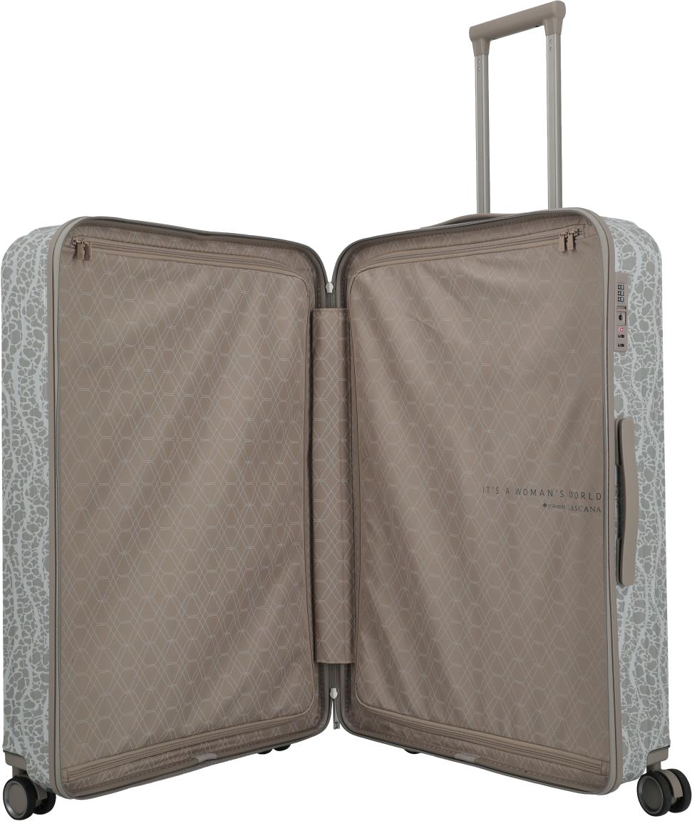 Travelite Lascana Edition Trolley Hartschalenkoffer Champagne - Grau