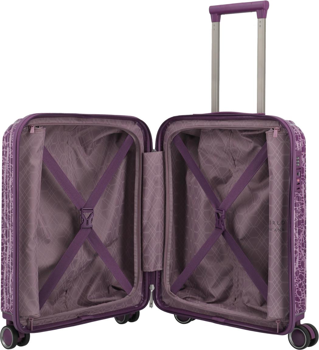 Travelite Lascana Edition Trolley S Handgepäckkoffer Plum - Lila