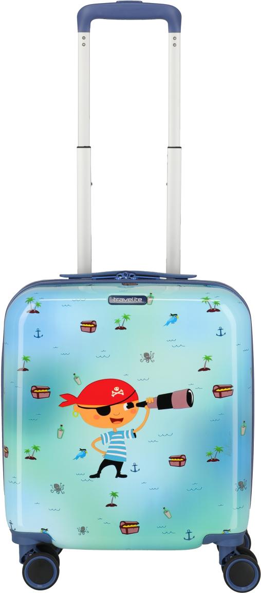 Travelite Minimover Kinderkoffer Hartschale Pirate - Blau