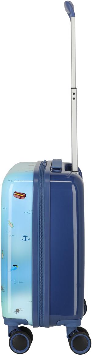 Travelite Minimover Kinderkoffer Hartschale Pirate - Blau