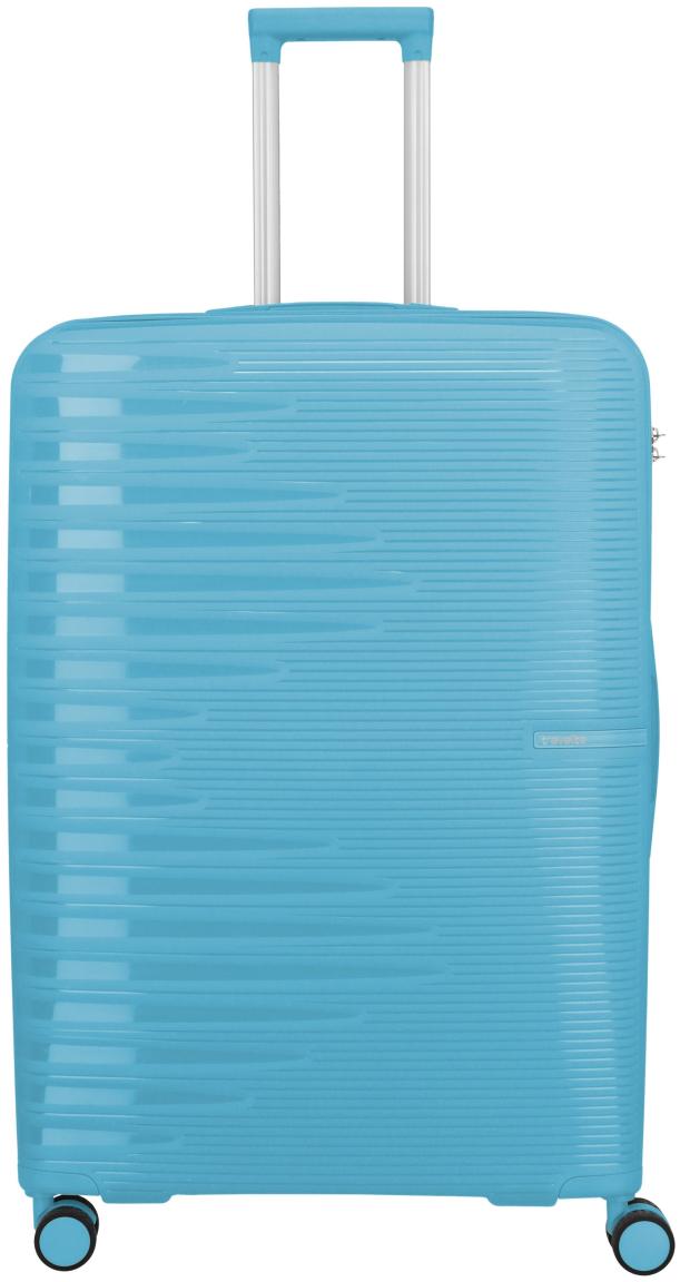 Travelite Pacific Trolley L Koffer Hartschale Light Blue - Blau