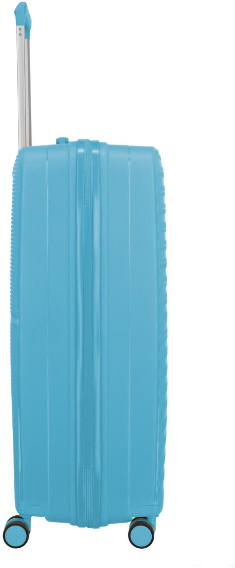 Travelite Pacific Trolley L Koffer Hartschale Light Blue - Blau