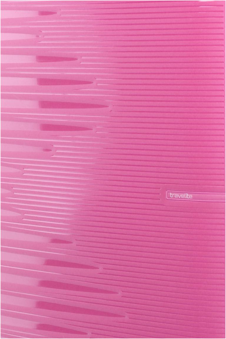 Travelite Pacific Trolley L Koffer Hartschale Pink
