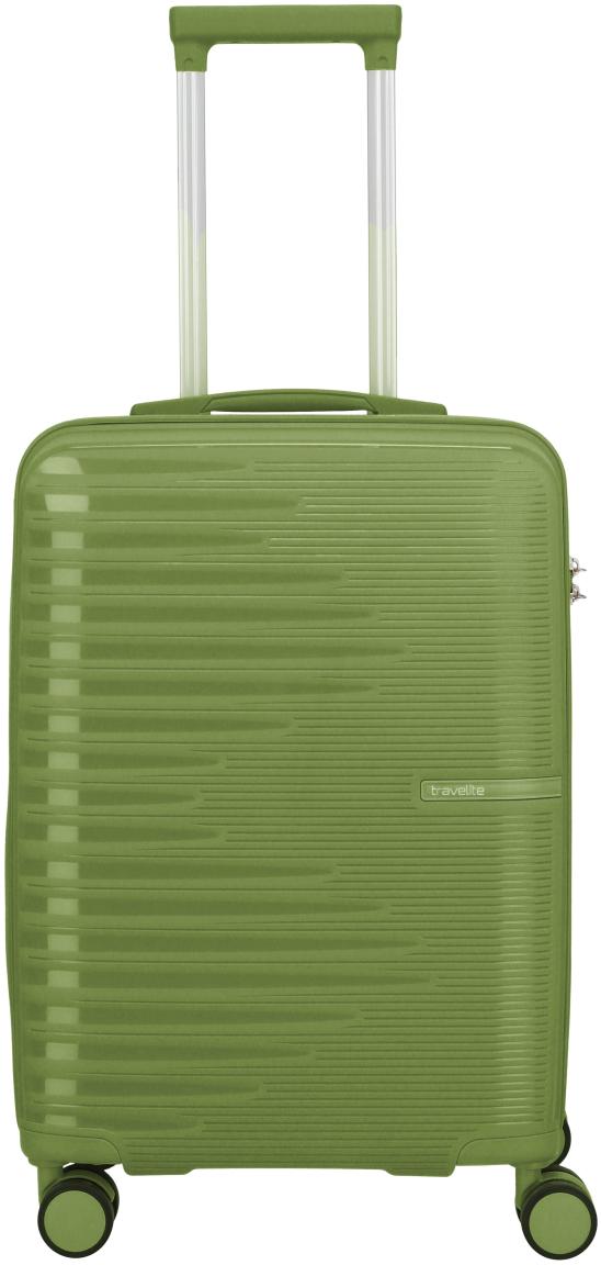 Travelite Pacific Trolley L/M/S Kofferset Hartschale Olive - Grün