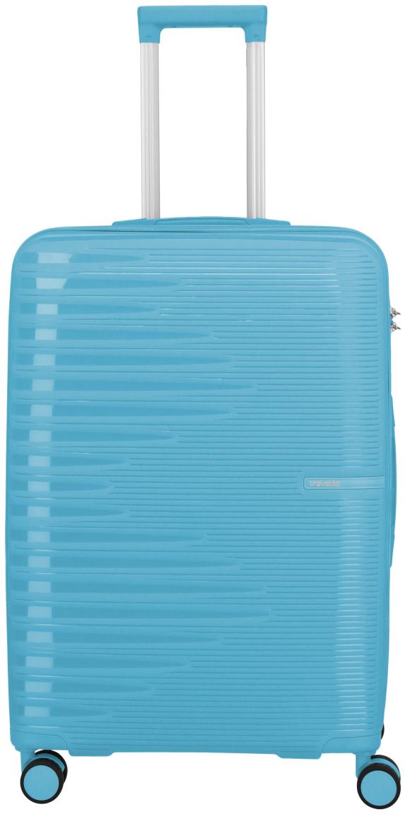 Travelite Pacific Trolley M Koffer Hartschale Light Blue - Blau