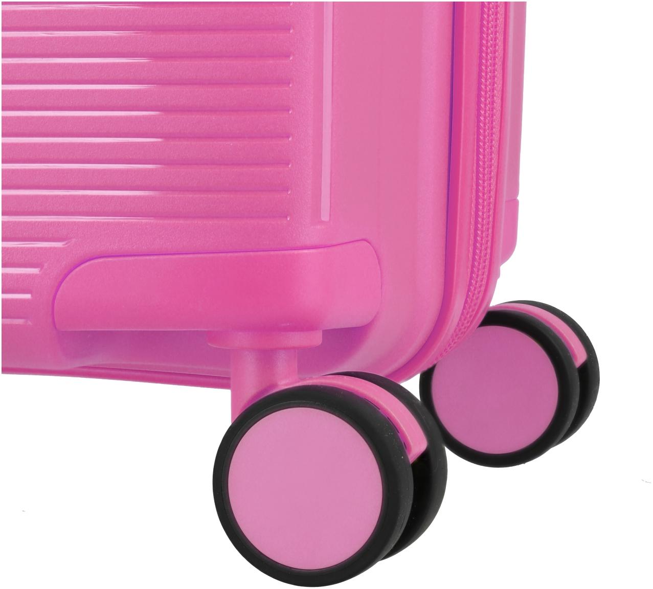 Travelite Pacific Trolley M Koffer Hartschale Pink