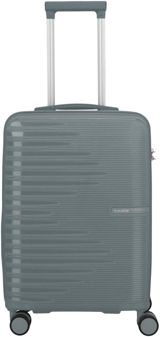 Travelite Pacific Trolley S Handgepäckkoffer Hartschale Anthracite - Grau