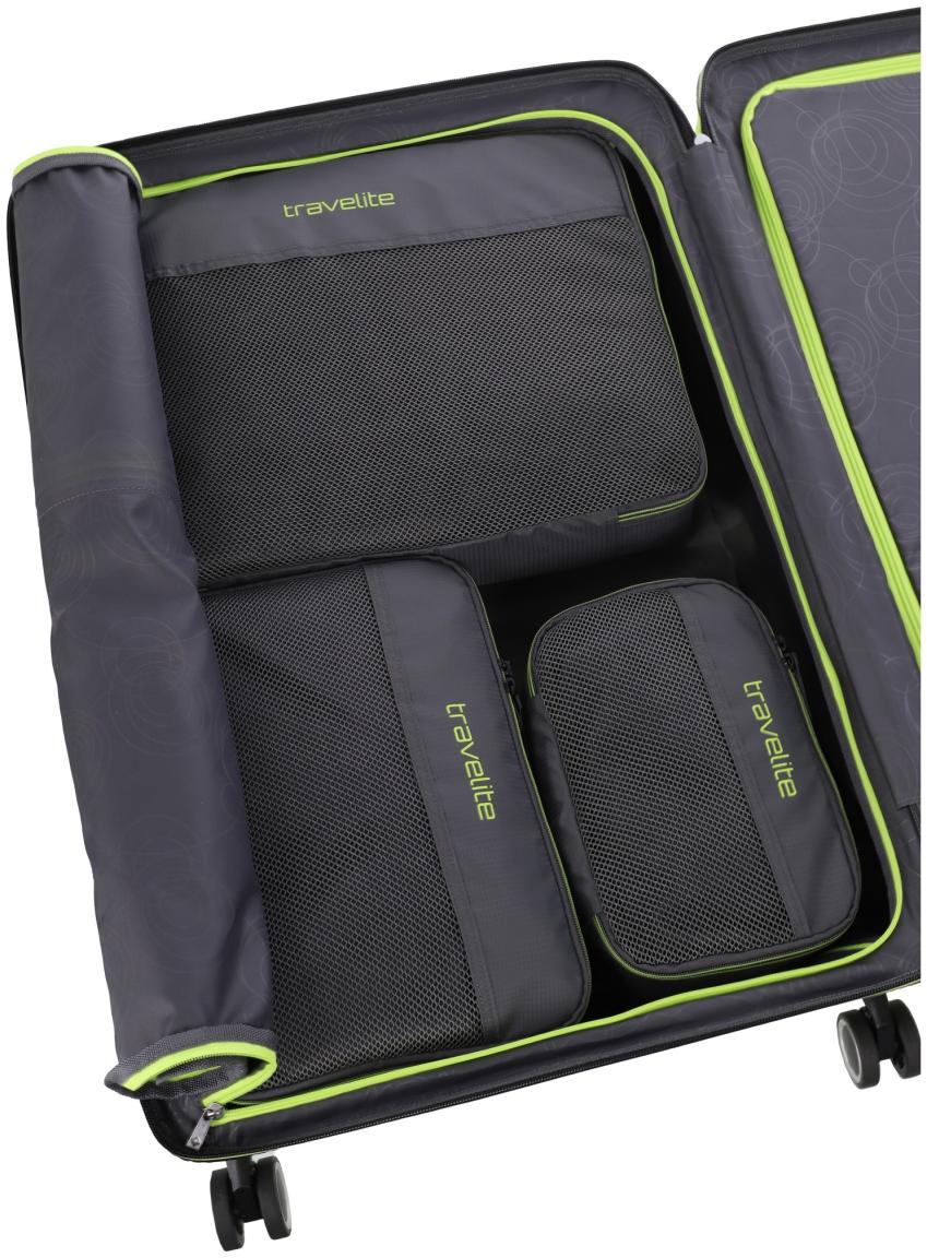 Travelite Packhilfen 3teiliges Set anthrazit