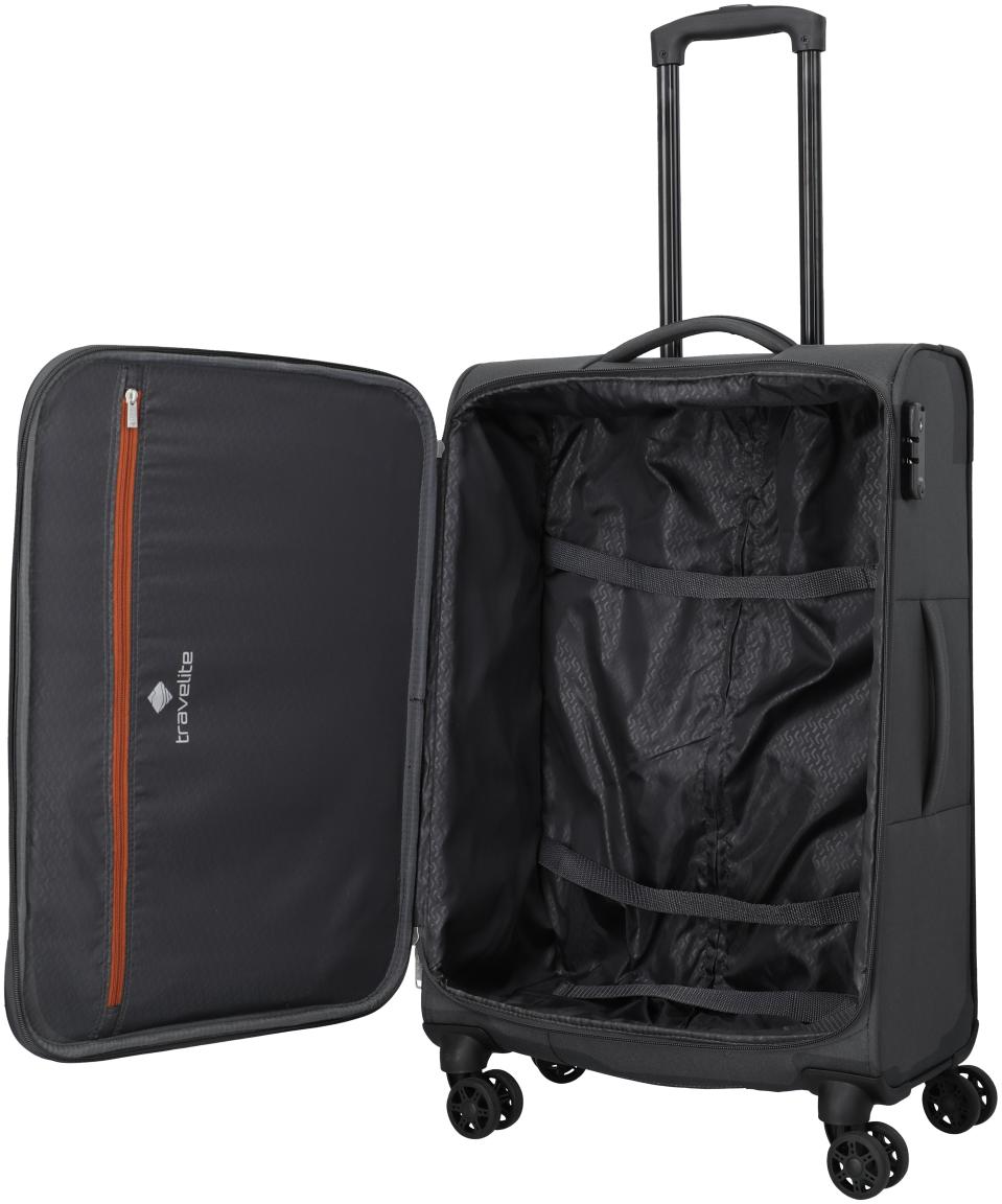 Travelite Priego Trolley L/M/S Kofferset Anthracite - Grau