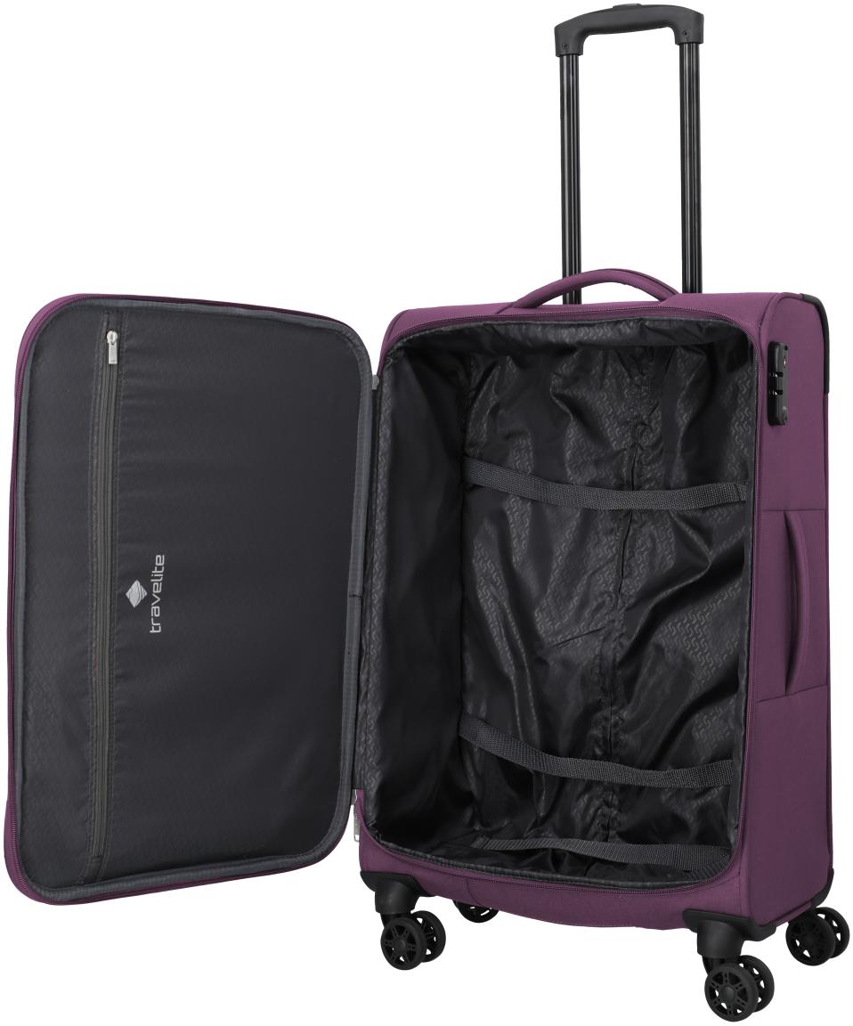 Travelite Priego Trolley L/M/S Kofferset Berry - Lila
