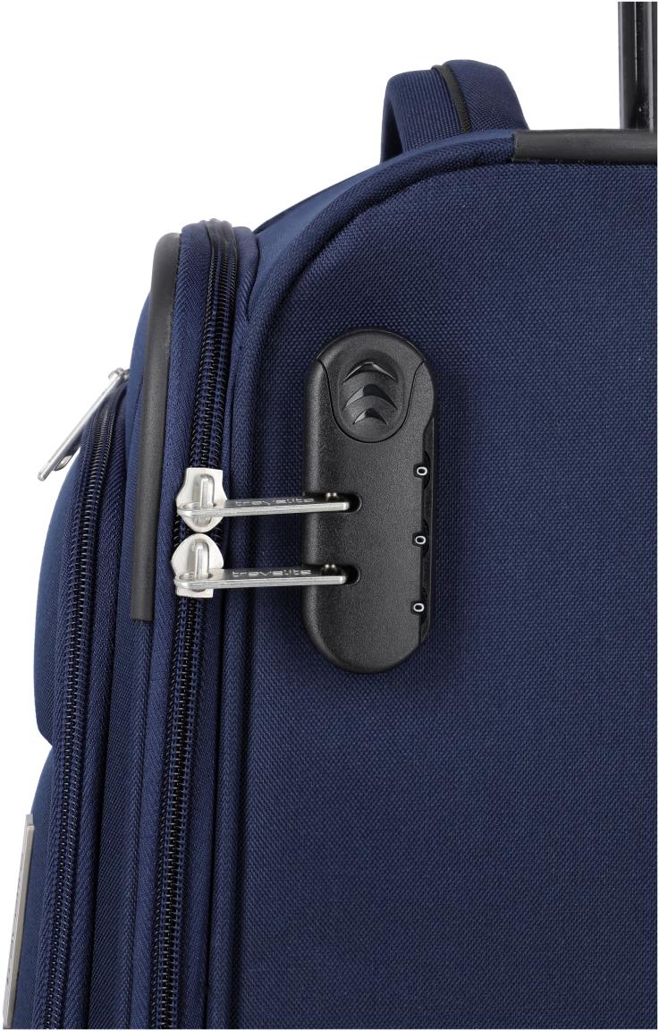 Travelite Priego Trolley L/M/S Kofferset Navy - Blau