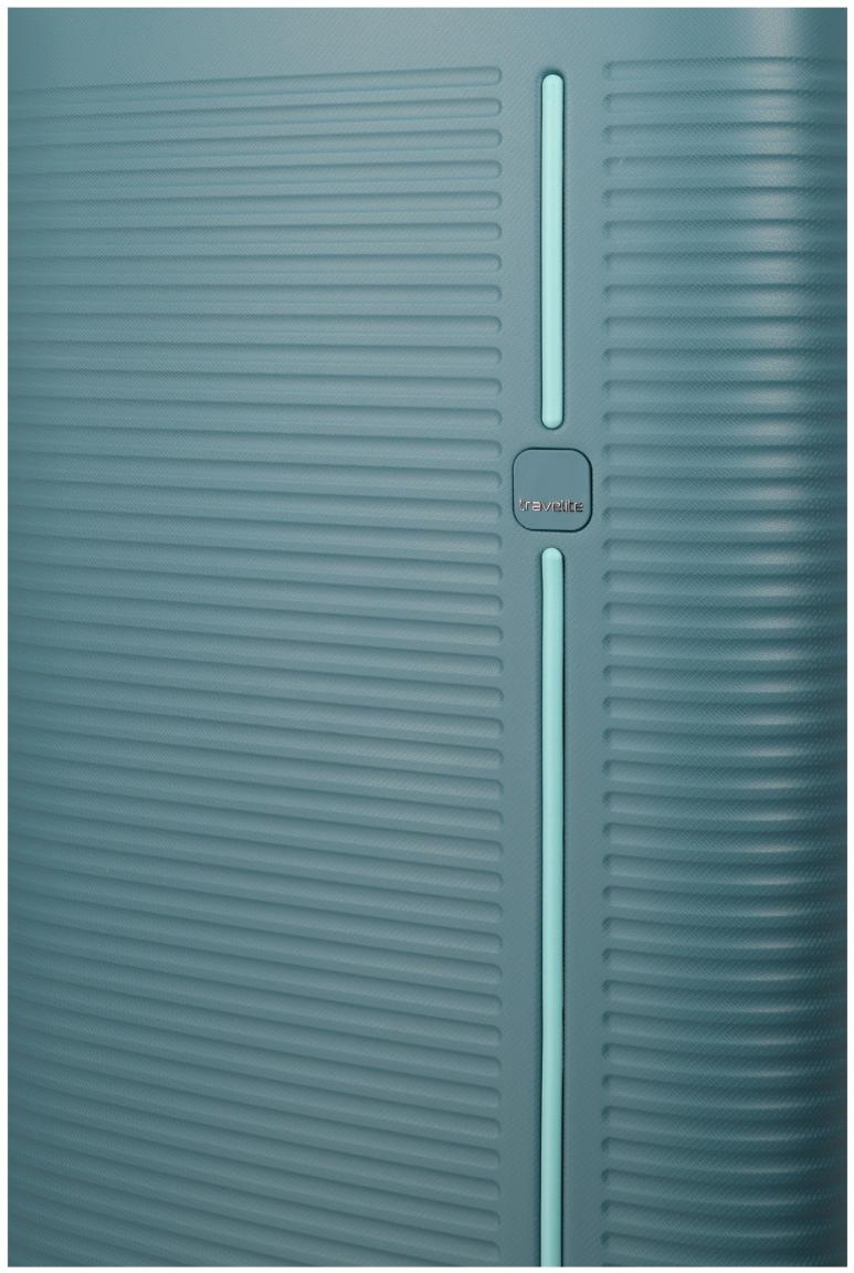 Travelite Roomer Trunk L/M Kofferset Hartschale Aqua - Türkis