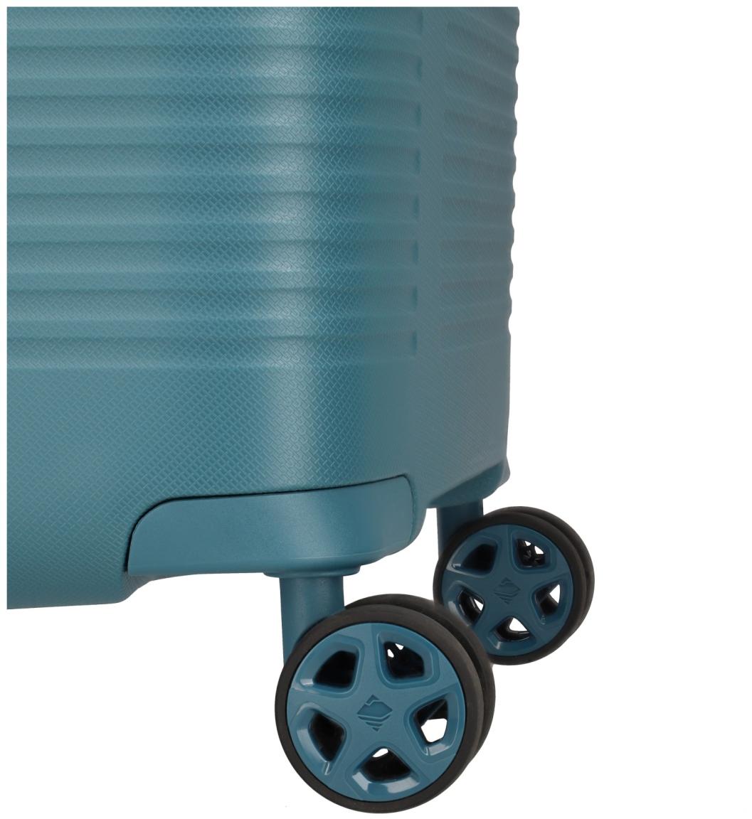 Travelite Roomer Trunk L/M Kofferset Hartschale Aqua - Türkis