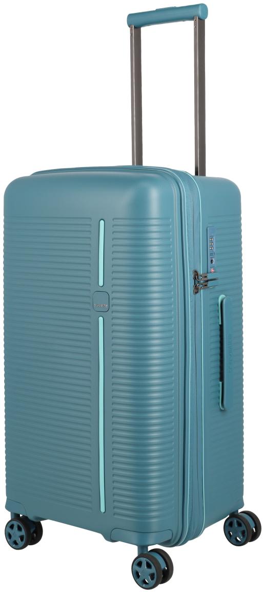 Travelite Roomer Trunk L/M Kofferset Hartschale Aqua - Türkis