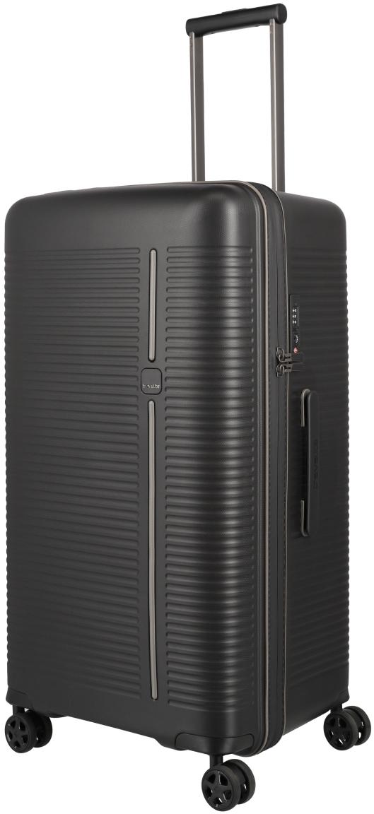 Travelite Roomer Trunk L/M Kofferset Hartschale Schwarz