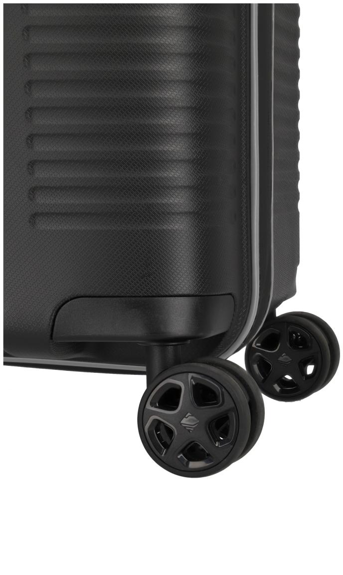 Travelite Roomer Trunk L/M Kofferset Hartschale Schwarz