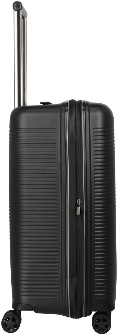 Travelite Roomer Trunk L/M Kofferset Hartschale Schwarz
