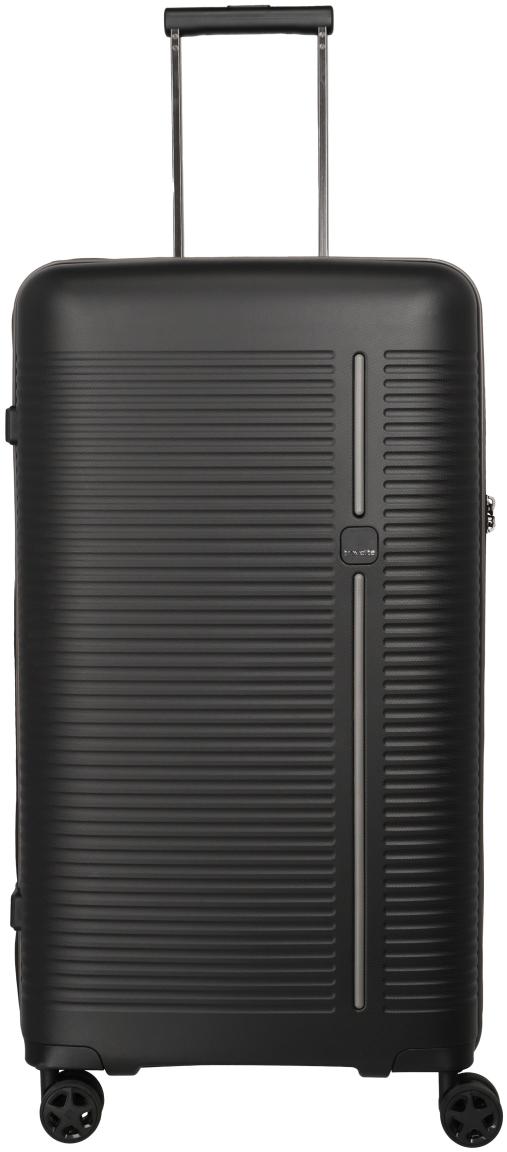 Travelite Roomer Trunk L/M Kofferset Hartschale Schwarz
