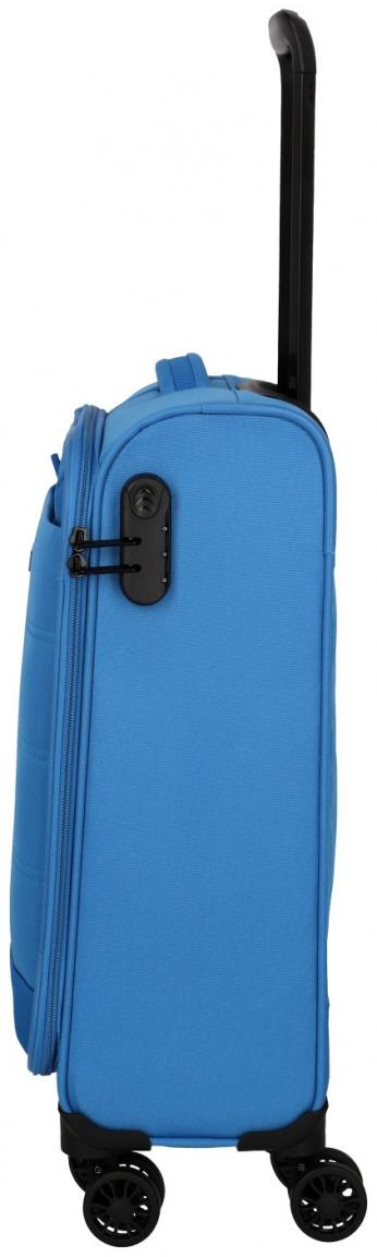 Travelite Rügen 4w Trolley S 55cm Mittelblau Handgepäckkoffer