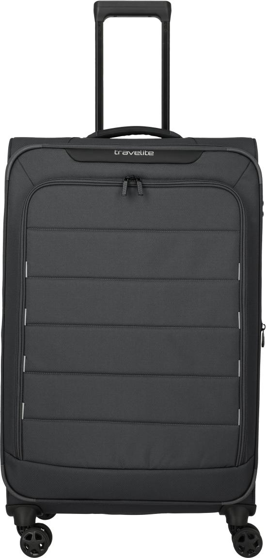 Travelite Skaii Rollenkoffer L Dehnfalte Anthracite - Grau