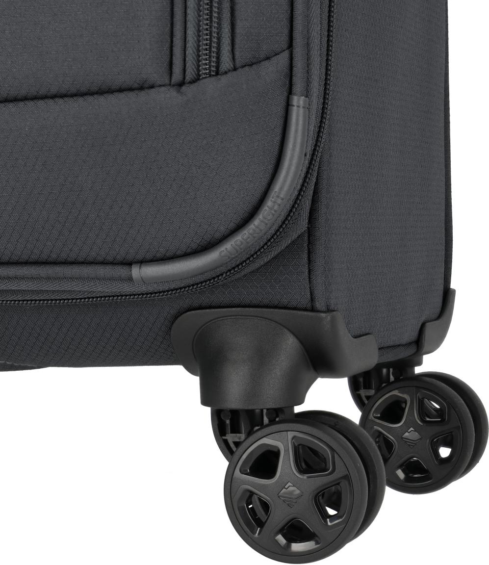Travelite Skaii Rollenkoffer L Dehnfalte Anthracite - Grau
